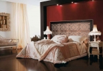 Кровать с большим изголовьем «Бурже»